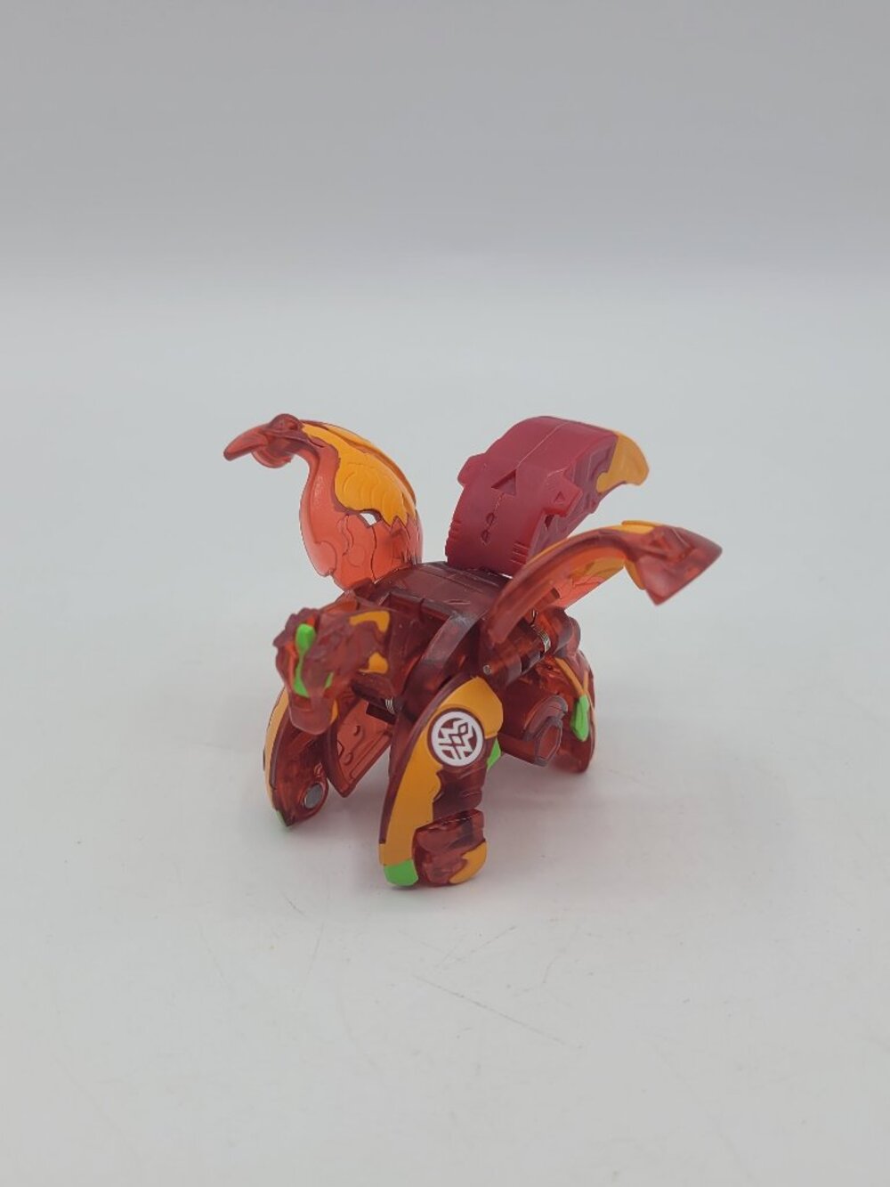 Bakugan Pegatrix Ultra Armored Alliance Red Pyrus B800 Brawlers Ball Figure
